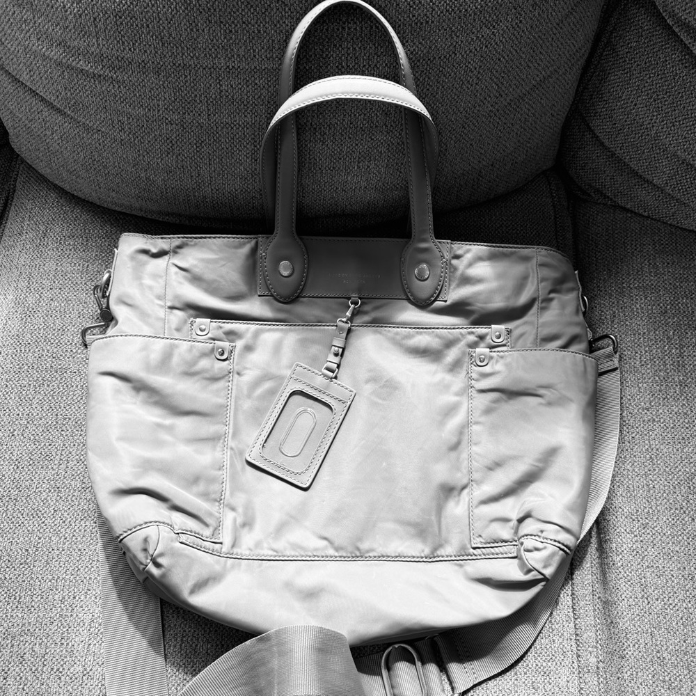 Marc by Marc Jacobs Elizababy Tote / Diaper Bag - Cement color